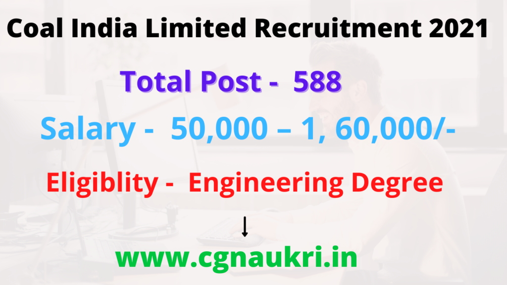 Coal India Limited Recruitment 